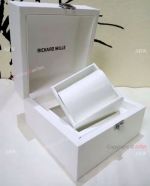 Copy Richard Mille Boxes / White Leather Watch Case